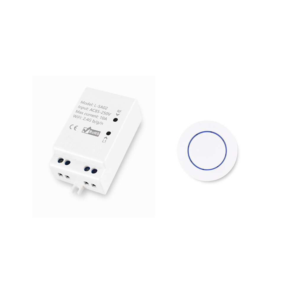 (Button + Switch) Ewelink Home Smart Wifi Rf Wireless Switch Timer Voice App Remote Control Module 110691330253