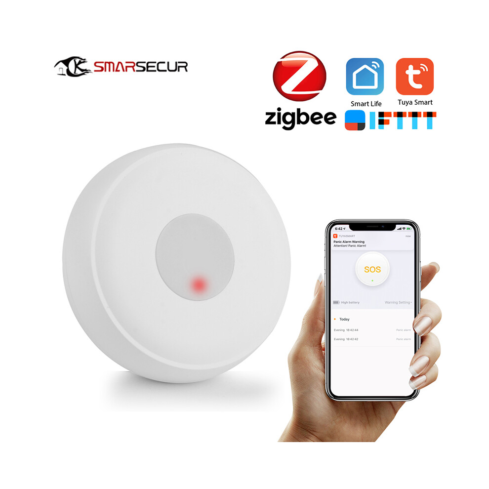 Tuya Zigbee Wireless Caregiver Pager Alert System Sos Call Button For Patient Elderly 110691329639