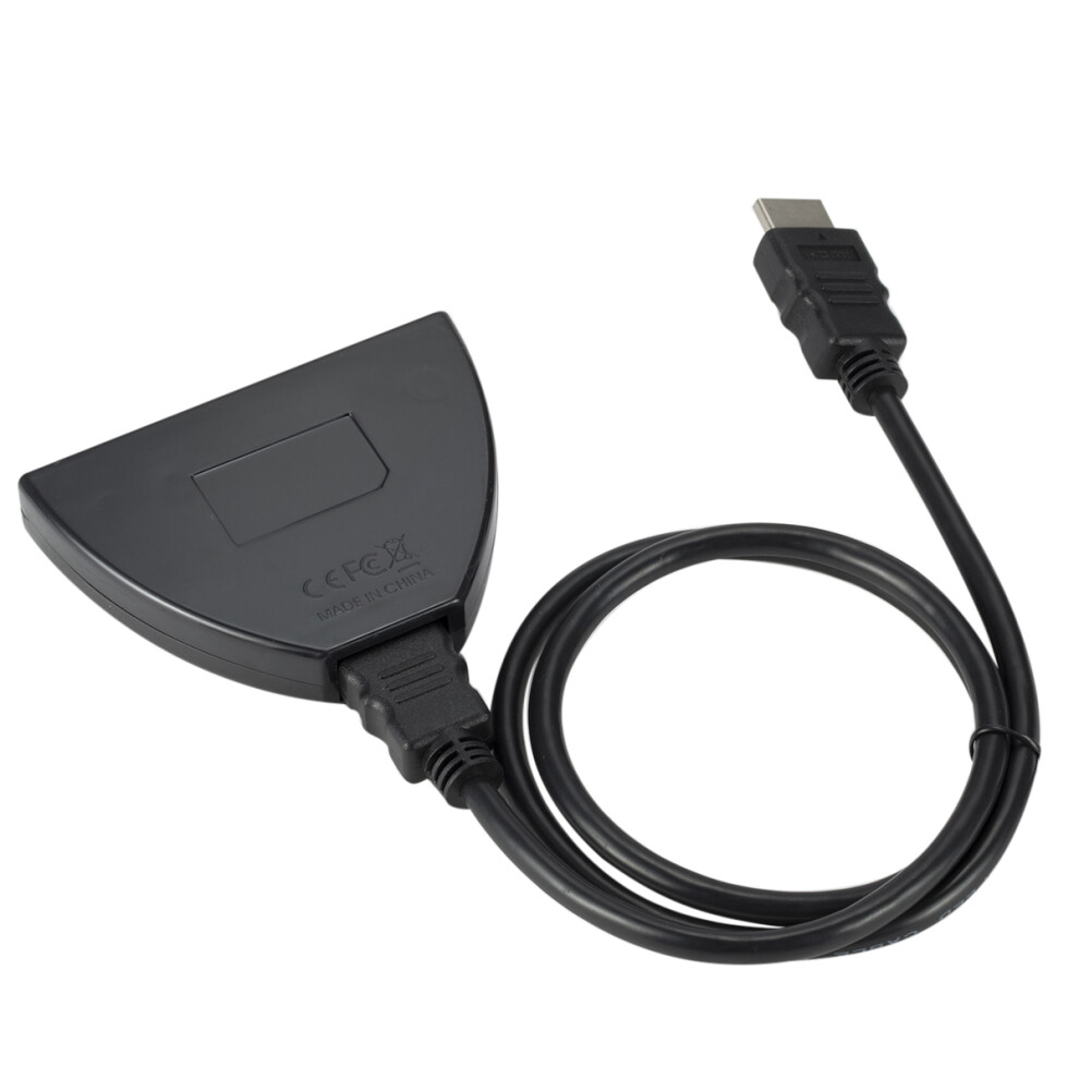 3 Port Hdmi Splitter Cable 1080P Switch Switcher Hub Adapter For Hdtv Xbox Ps3 Ps4 110691330697