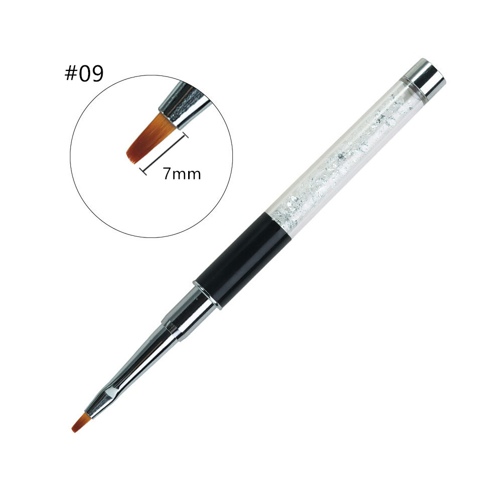 (#09) DIY Nail Art Tips Builder Brush Drawing Line Painting Pen Manicure Liner Tools