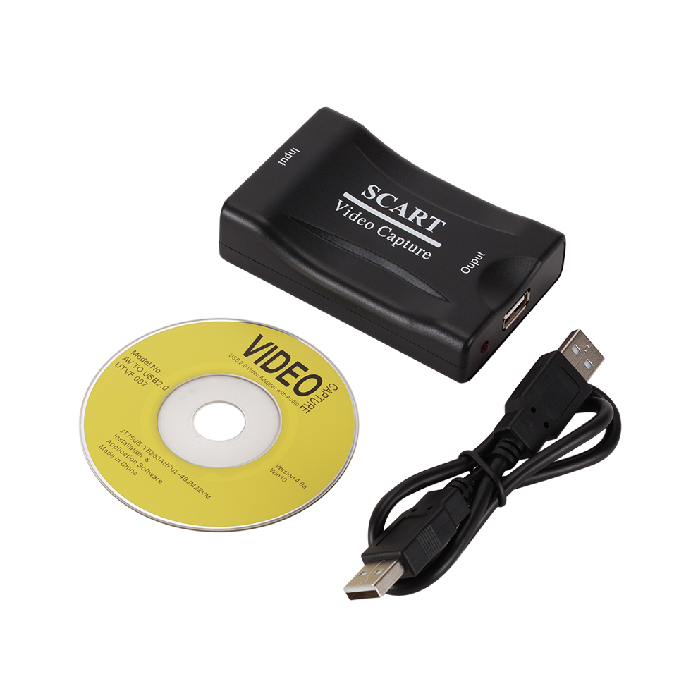 Usb 2.0 Scart Video Capture Card For Live Streaming Game Grabber Converter 110691332813