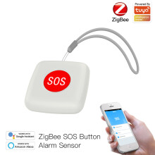 Tuya ZigBee SOS Emergency Alarm Button Sensor Personal Alert For Home Elderly Children