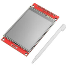 (Touch) 2.8" 240x320 SPI TFT LCD Module with PCB Adapter, ILI9341, 5V/3.3V LED Display, 5110 Interface