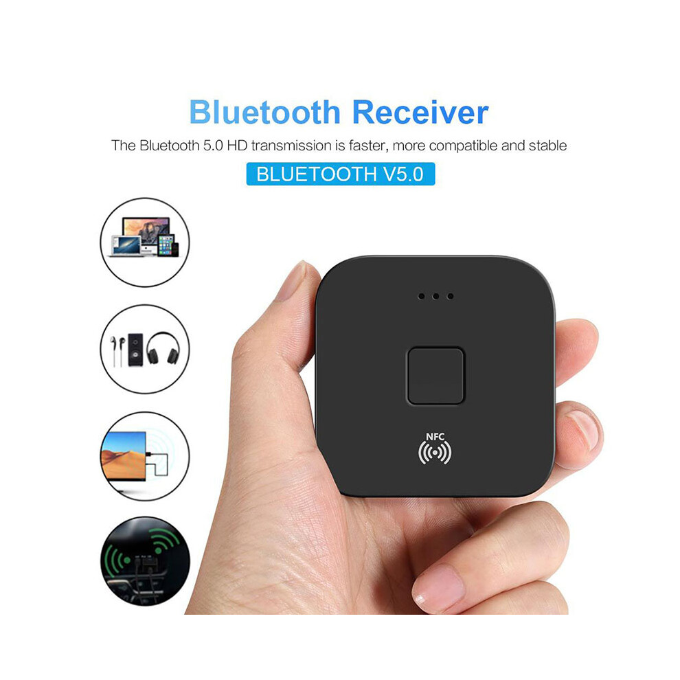B11 Bluetooth 5.0 Audio Receiver Transmitter Nfc Car Wireless Speaker Adapter Music Hd Receiving 3.5Mm 2 Rca 110691328991