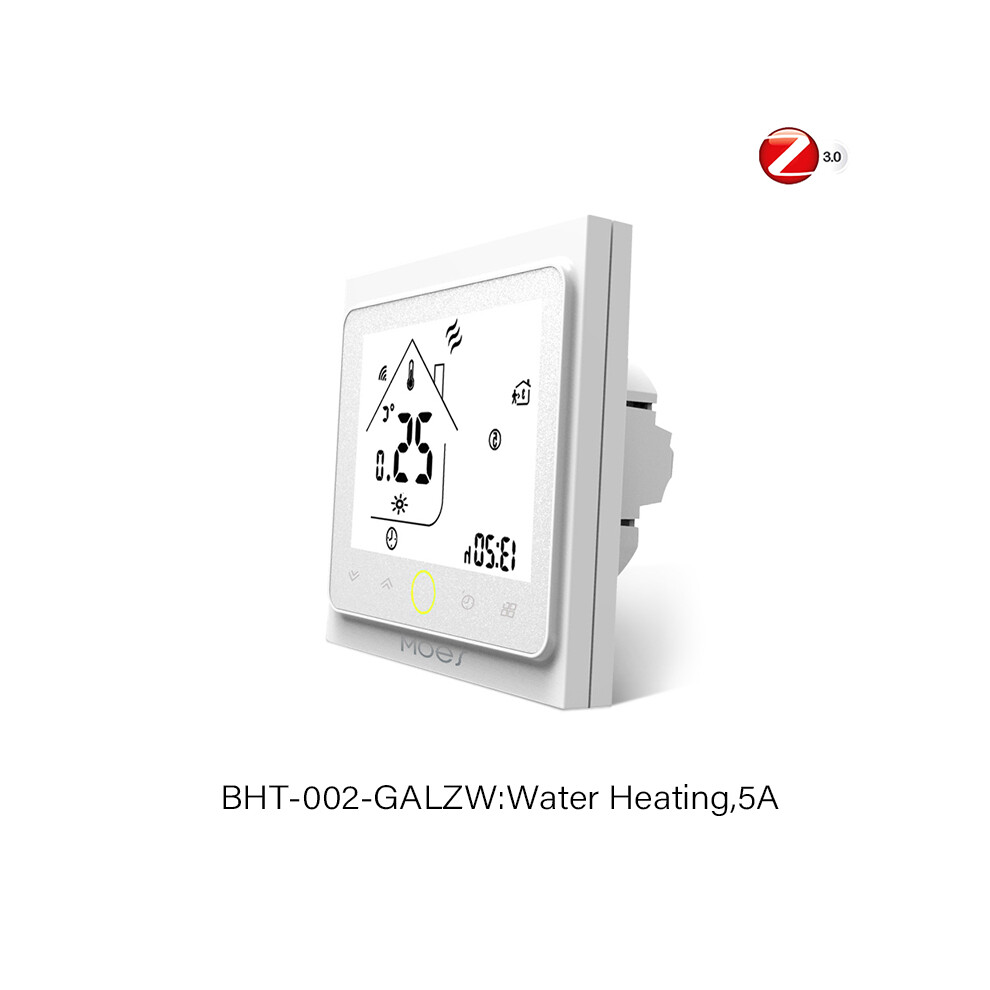 (Bht-002-Galzw) Zigbee Smart Thermostat Temperature Controller Hub Required Water/Electric Floor Heating Gas Boiler For Alexa Google Home 110691332431