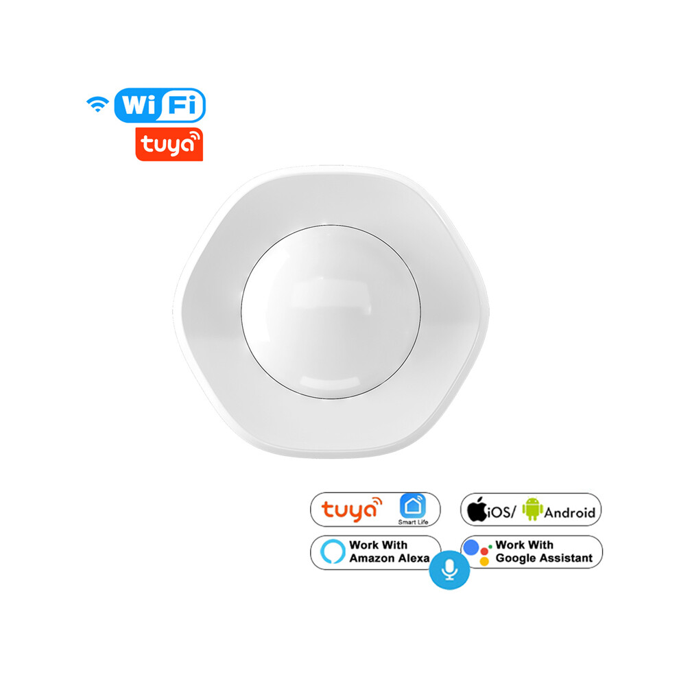Tuya Smart Wifi Pir Motion Sensor Human Body Infrared Security Alarm Detector Home 110691331540