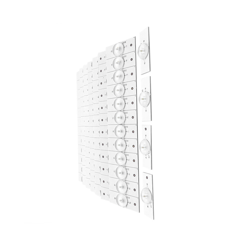 (3V Smd) 100Pcs 3V/6V Smd Lamp Beads With Optical Lens Fliter For Led Tv Backlight Strip Repair 110691332837