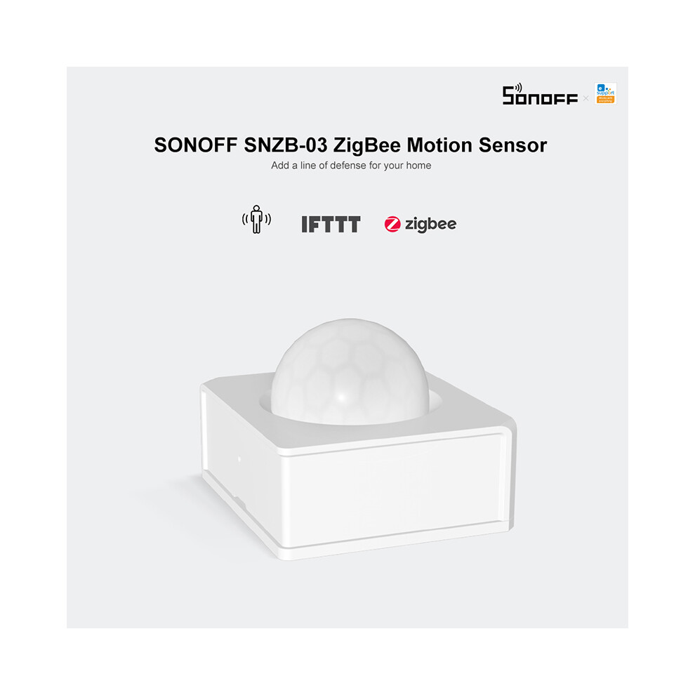 Sonoff Snzb-03 Zigbee Motion Sensor Detect Motion Trigger Alarm Alert Notifaication Works With Sonoff Zigbee Bridge Ewelink App 110691331885
