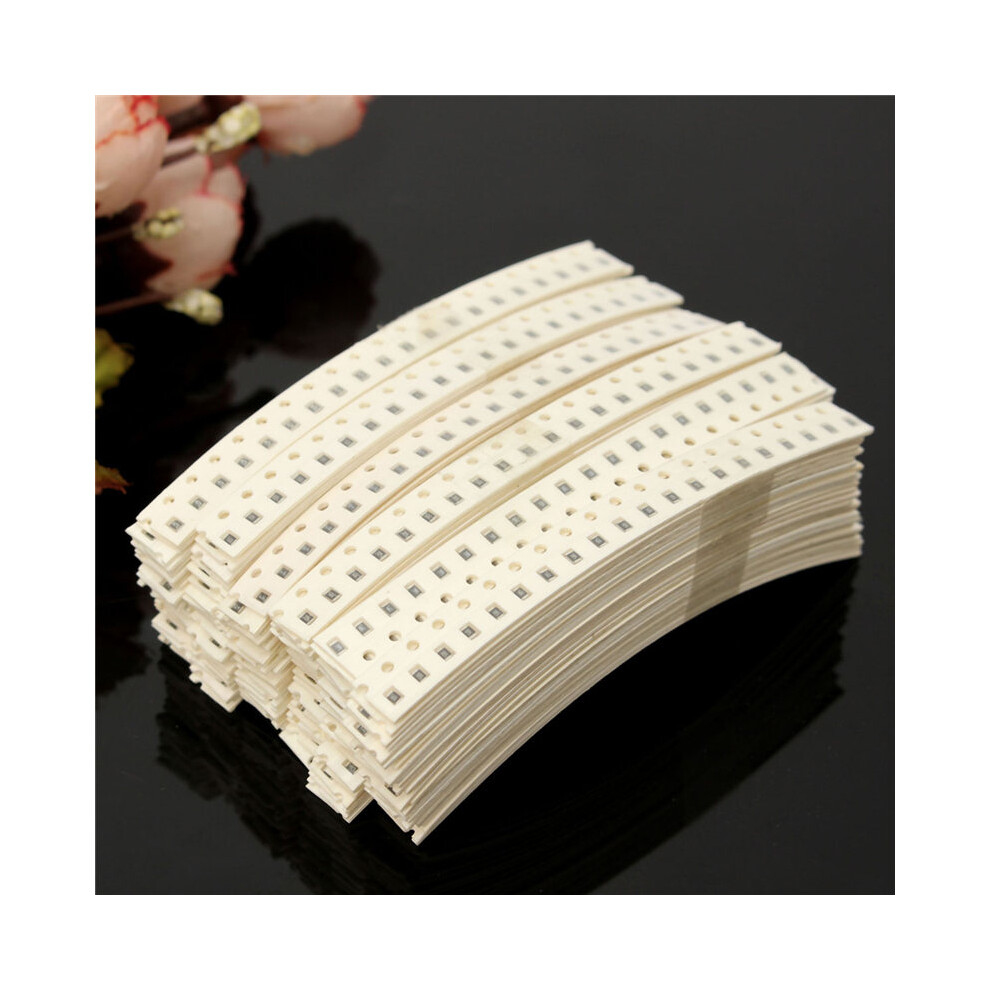 2000PCS SMD 1206 Resistor Assortment Kit, 50 Values 0~10M Ohm, 1% Tolerance Resistors