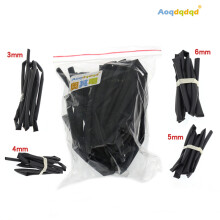 4PCS/Set DIY 3mm 4mm 5mm 6mm Diameter Assortment Repair Tools Insulated Sheath Heat Shrink Tube Polyolefin Electrical Equipment