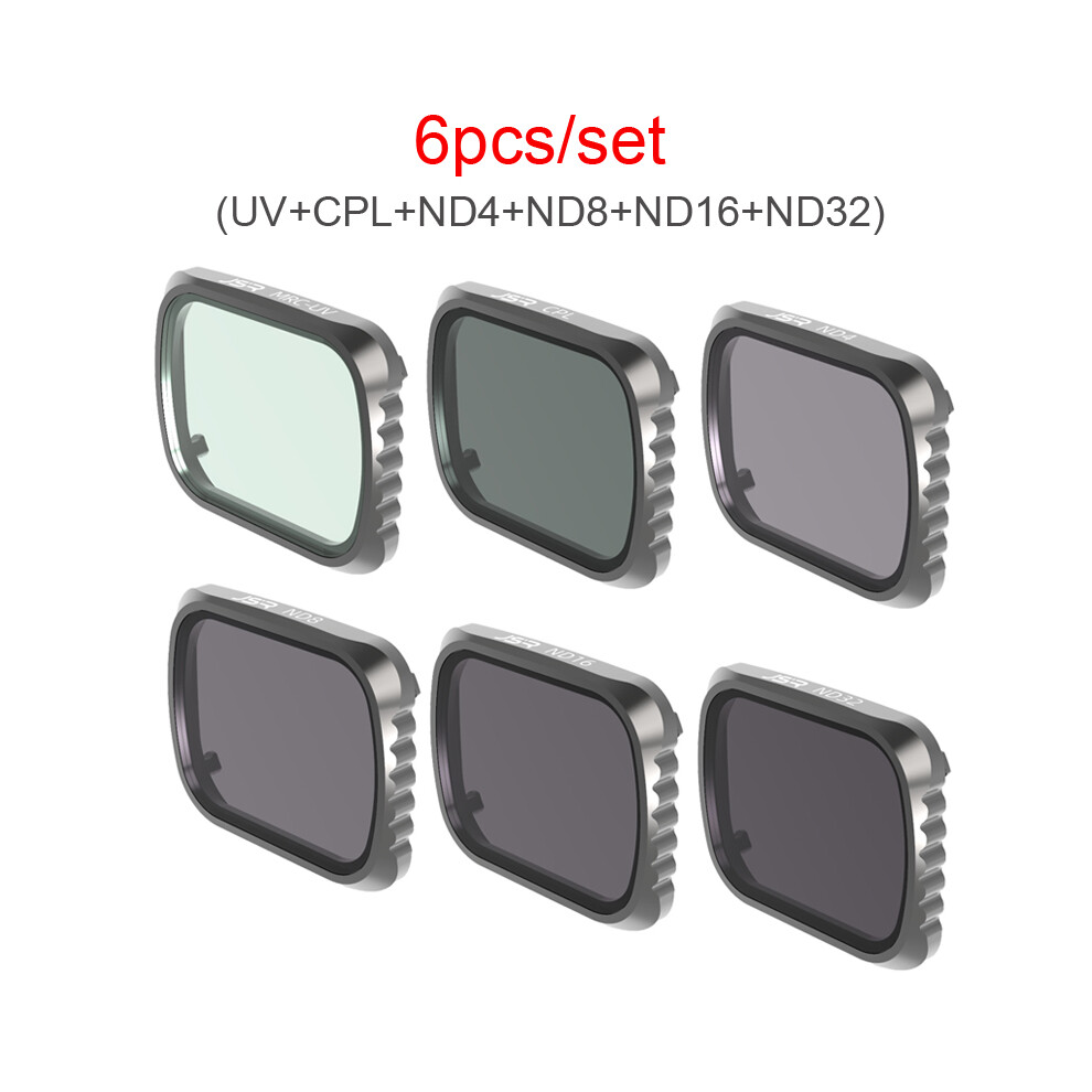 (6Pcs/Set (Uv+Cpl+Nd4+Nd8+Nd6+Nd32)) Lens Filter Uv Cpl Nd4 Nd8 Nd16 Nd32 Camera Filters Set For Dji Mavic Air 2S Drone 110691469083