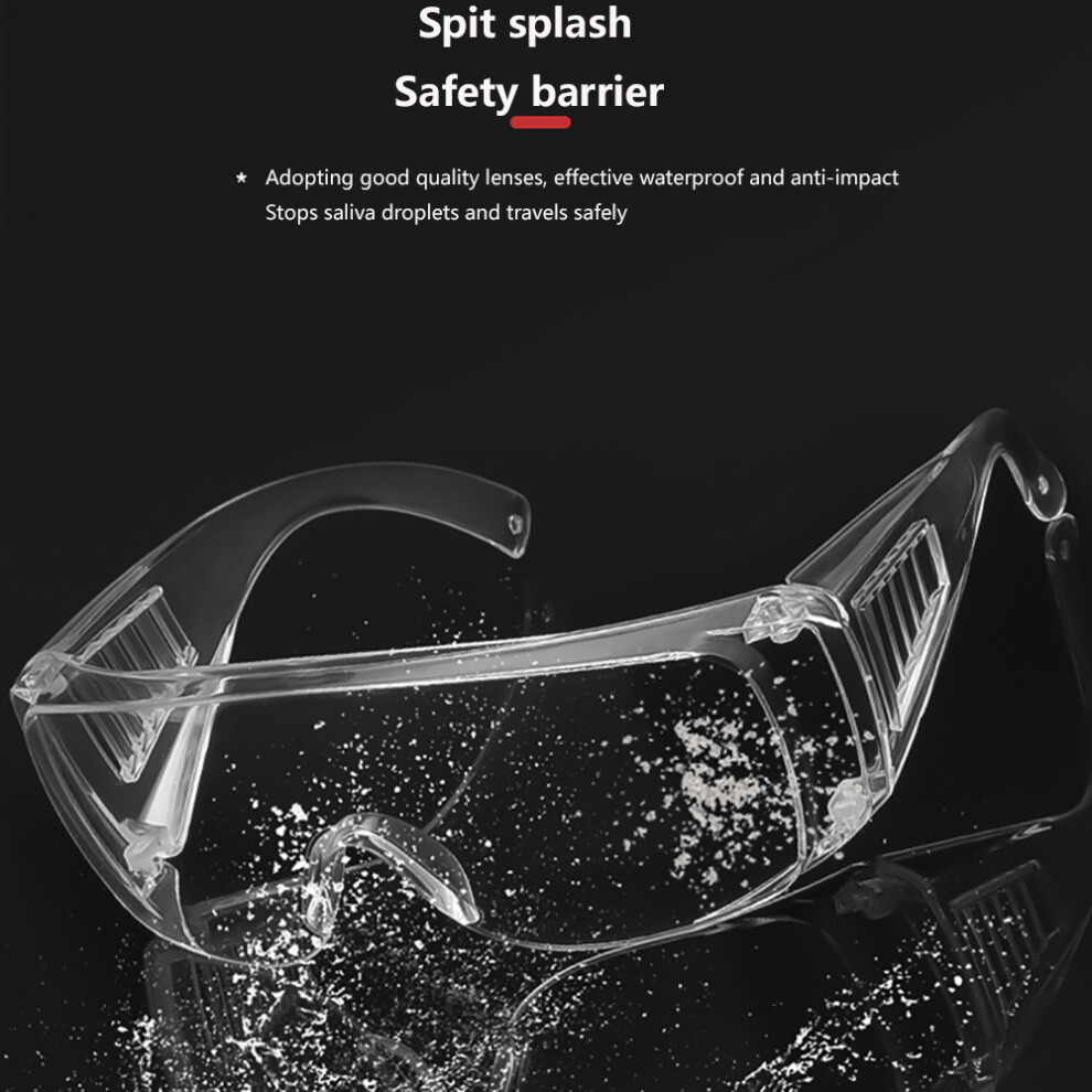 Anti Virus Safety Goggles Glasses Eye Protection Work Lab Anti Dust Clear Lens 110691501844