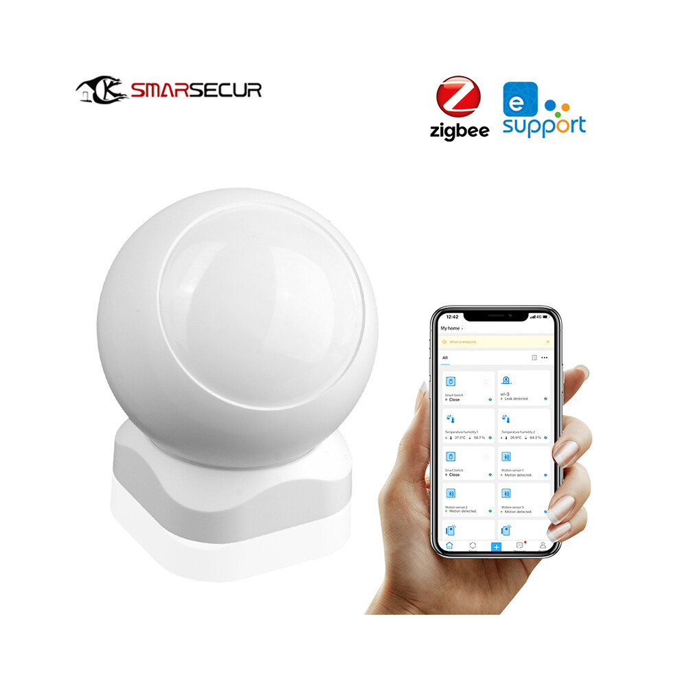 Ewelink Smart Zigbee Wireless Pir Motion Sensor Infrared Detector App Alert Home Alarm Security System 110691334060