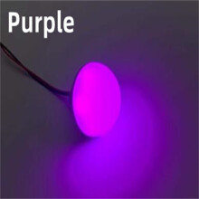 (Purple) 12V LED 28cm Pre Wired LED Light Lamp Bulb For DIY Home Decoration Eight Colors