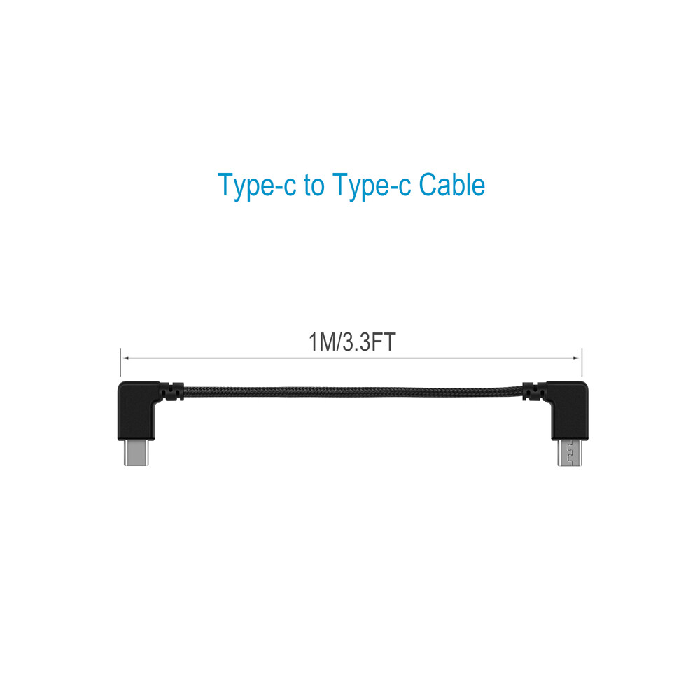 (Type-c to Type-c Cable) Phone Tablet Data Cable Micro-USB Type-C Transmission Line For DJI FPV Flight Glasses V2