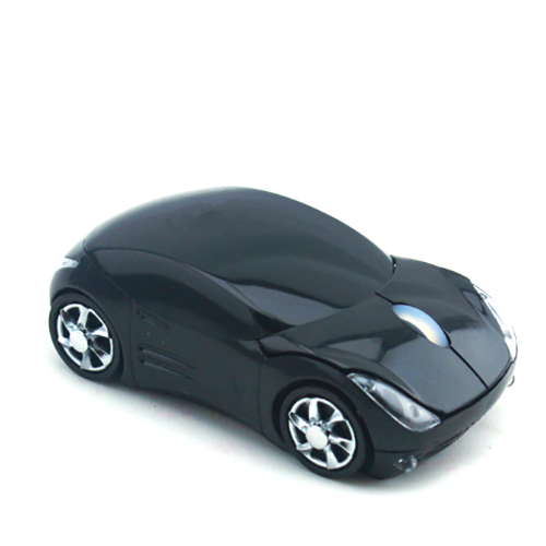 (black) 3D Car Shape Wireless Mouse Gaming Mice Computer Peripherals For Laptop PC Macbook