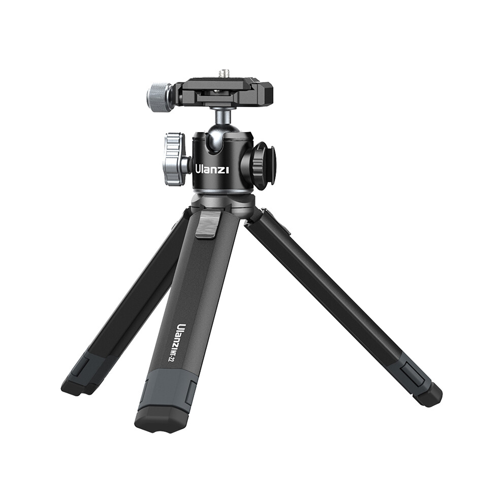 Ulanzi Mt-24 Retractable Camera Vlog Tripod Set Ball Head Adapter W/ Cold Shoe Mount For Smartphone Slr Camera 110691335227