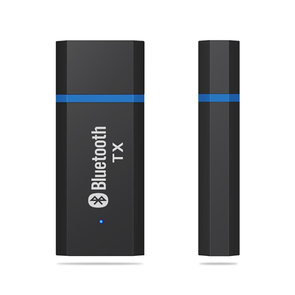 Bluetooth 5.0 Transmitter Edr Audio Adapter 3.5Mm Aux Stereo Jack For Headphone Speaker Plug & Play Black 110691346643