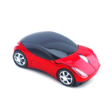(red) 3D Car Shape Wireless Mouse Gaming Mice Computer Peripherals For Laptop PC Macbook