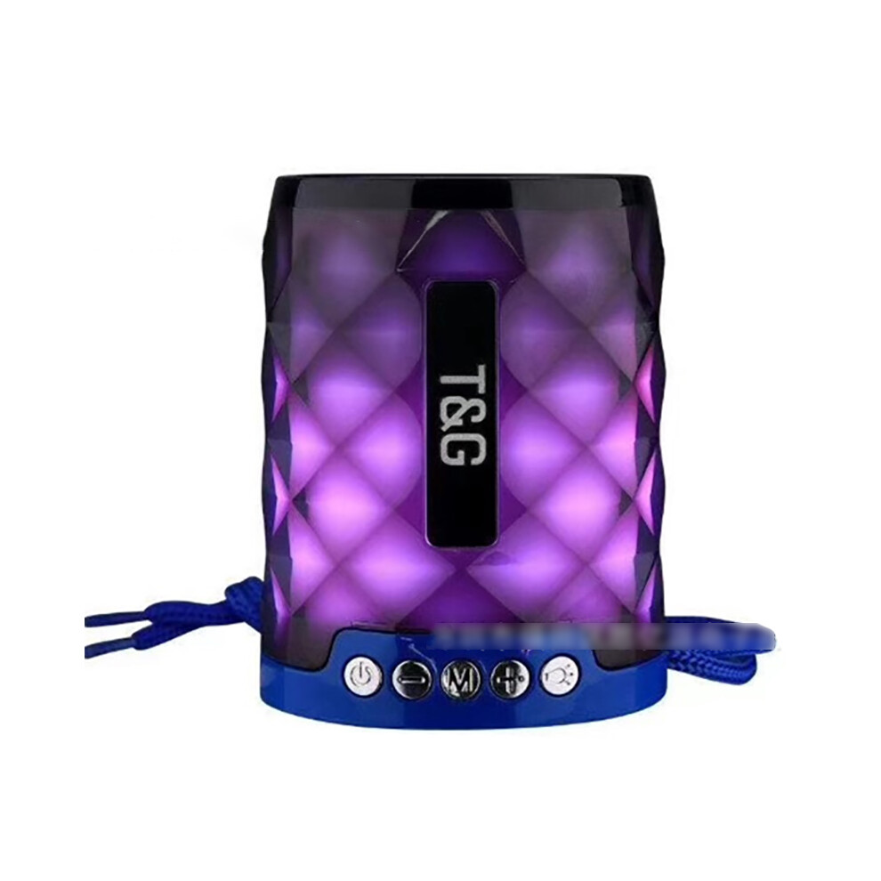 (Blue) Tooth 4.2 Wireless Speaker Super Bass Rechargeable Usb/Tf/Fm Radio Portable Blue 110691346476