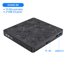 (XD008-BK) ORICO USB 3.0 External DVD Drive Portable CD/DVD-RW Writer Rewriter Burner Player Reader