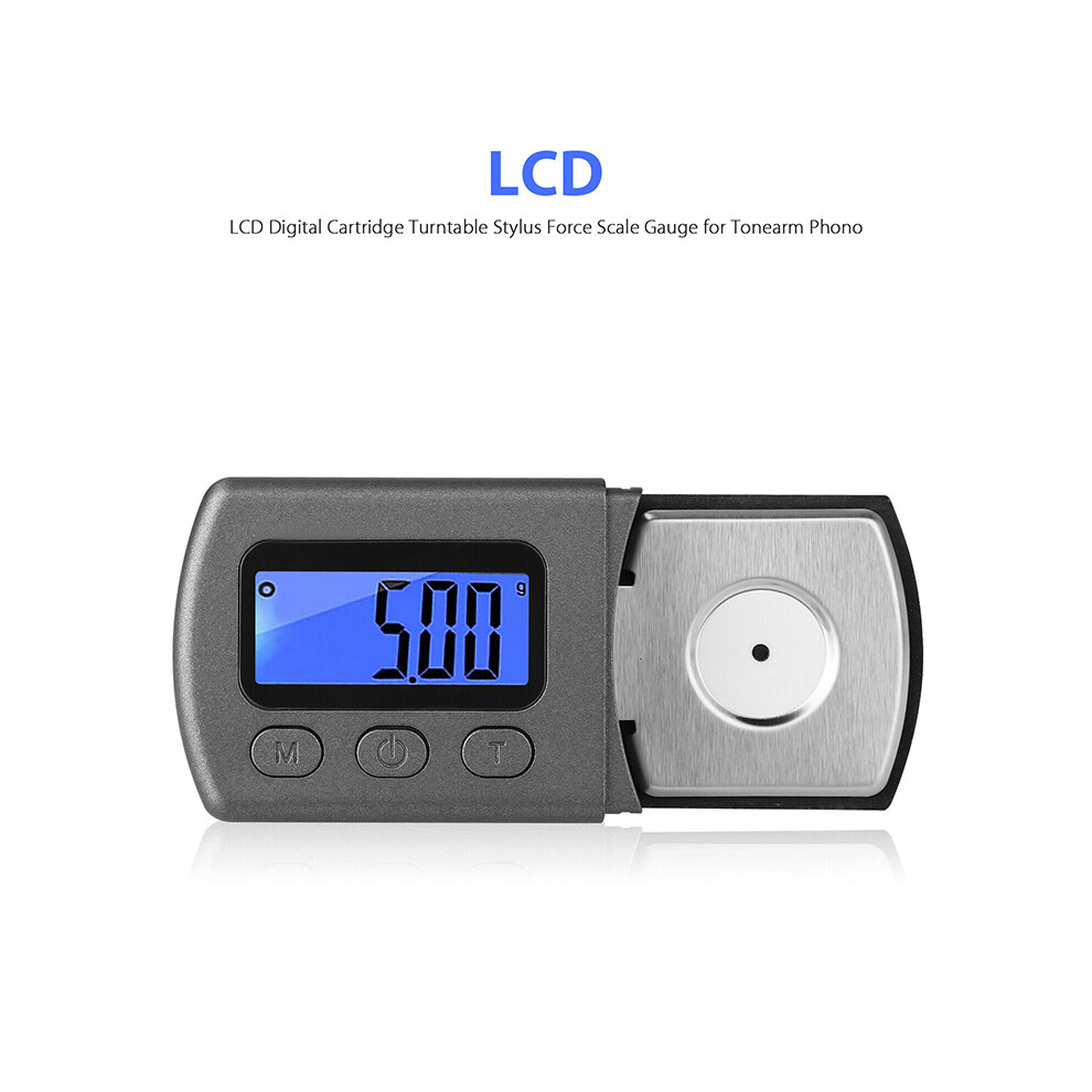 Lcd Backlight 0.01G Turntable Stylus Force Tracking Scale Gauge For Tonearm Phono Cartridge 110691344014