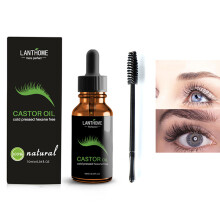 Natural Castor Oil Eyelashes Eyebrow Hair Growth Organic Enhancer Serum Liquid