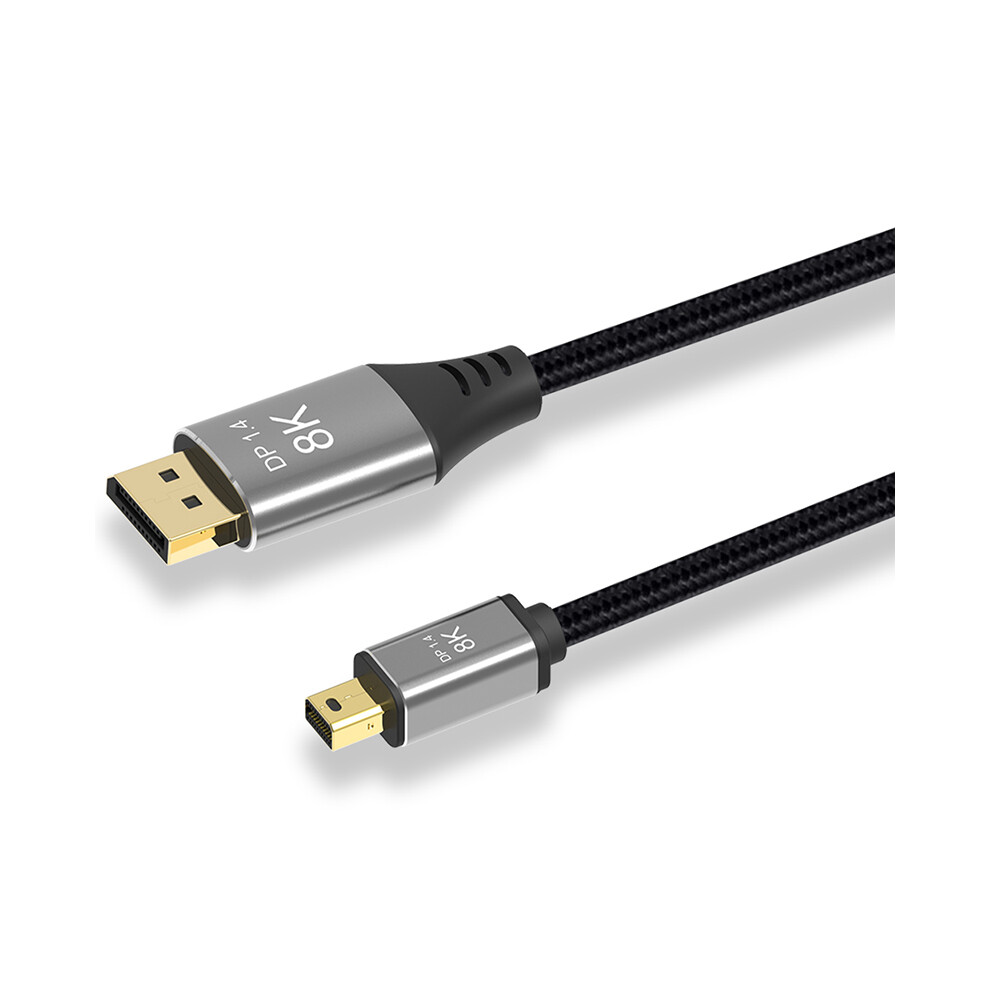 (Cable 2M) 8K@60Hz Mini Dp To Displayport 1.4 Adapter Converter Cable Mini Dp To Dp 1.4 Connector 110691352767