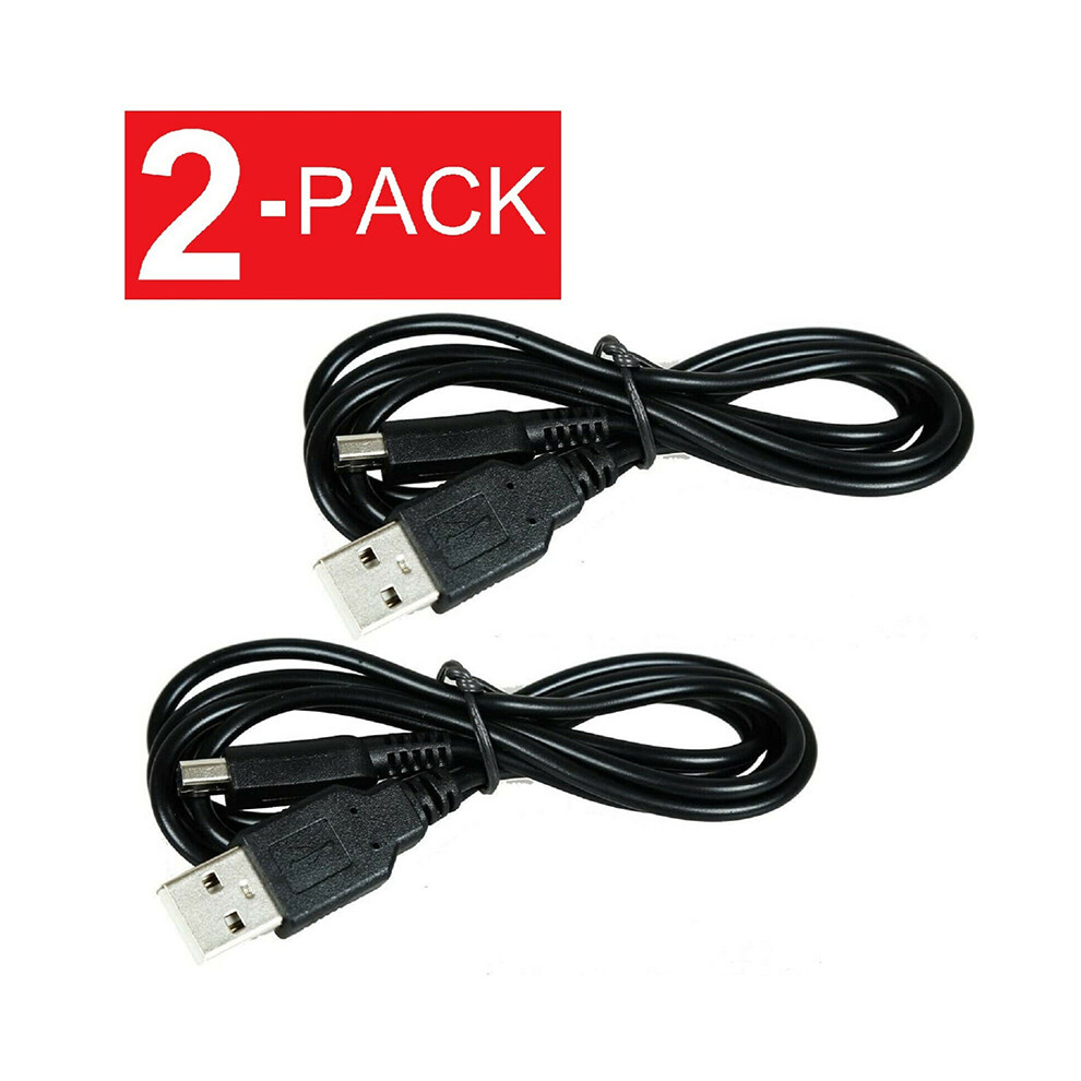 2Pcs Usb Charging Cable Power Cord For Nintendo 3Ds / Dsi / Dsi Ll / Xl 110691342768