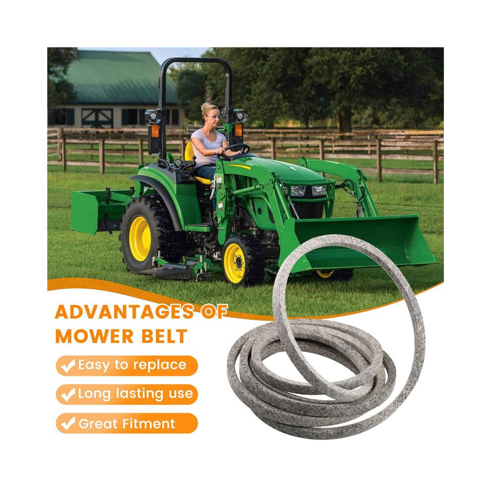 2X Deck Belt Gx21833 Fits For Gx20571 D140 D150 L120 Mower (1/2 X141) 4713374431887