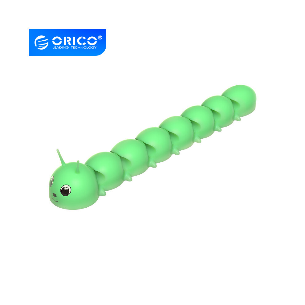 (Green) Orico Cable Organizer Management For Mobile Phone Earphone Usb Charging Cord Winder Wire Holder Clips Green 110691341846