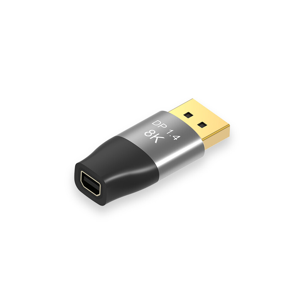 (Adapter) 8K@60Hz Mini Dp To Displayport 1.4 Adapter Converter Cable Mini Dp To Dp 1.4 Connector 110691352743