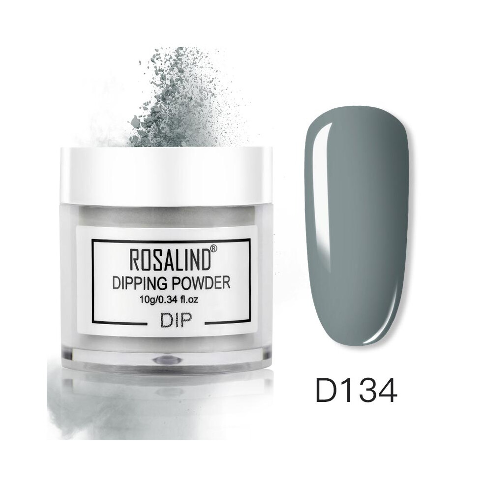 (D134) ROSALIND Nail Art Polish French Gradient Dipping Powder Manicure Glitter Pigment