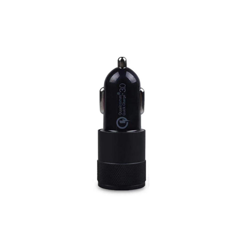 (Black) 18W Pd Type-C Qc 3.0 Fast Car Charger Adapter Usb Charging For Iphone11 Pro Max Black 110691342850