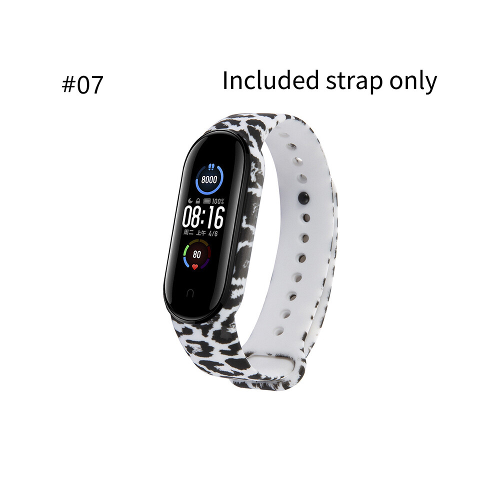 (#07) Colorful Printed Bracelet Wrist Strap For Xiaomi Mi Band 5 Sport Smart Watch 110691350466