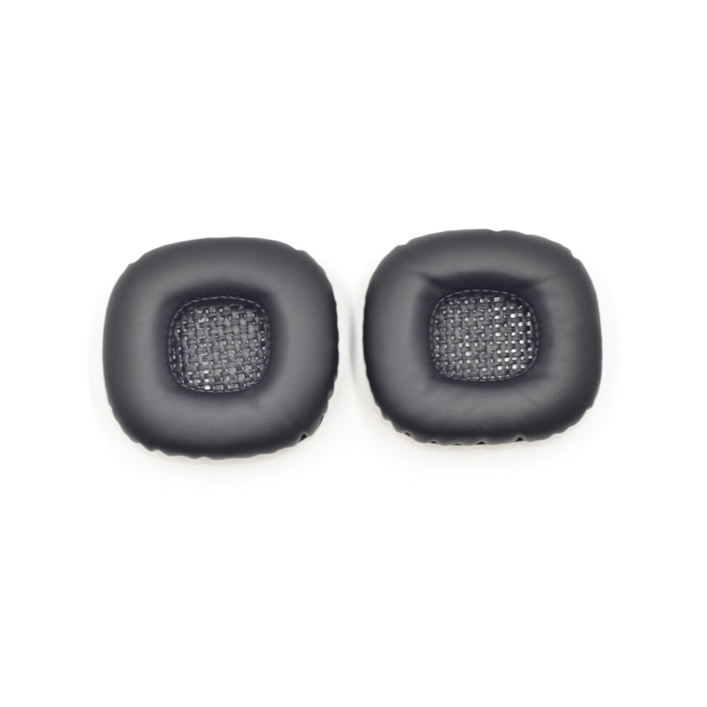 (Black) Replacement Leather Sponge Ear Pads Earmuffs For Marshall Major I Ii Headphone Black 110691354686