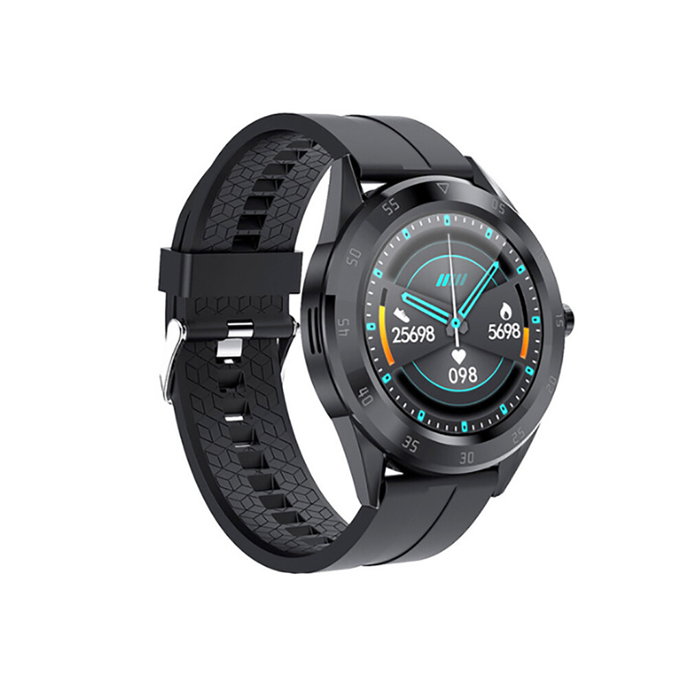 (Black) Waterproof Bluetooth Smart Watch With Heart Rate Monitor & Health Tracker For Ios & Android Black 113121248975