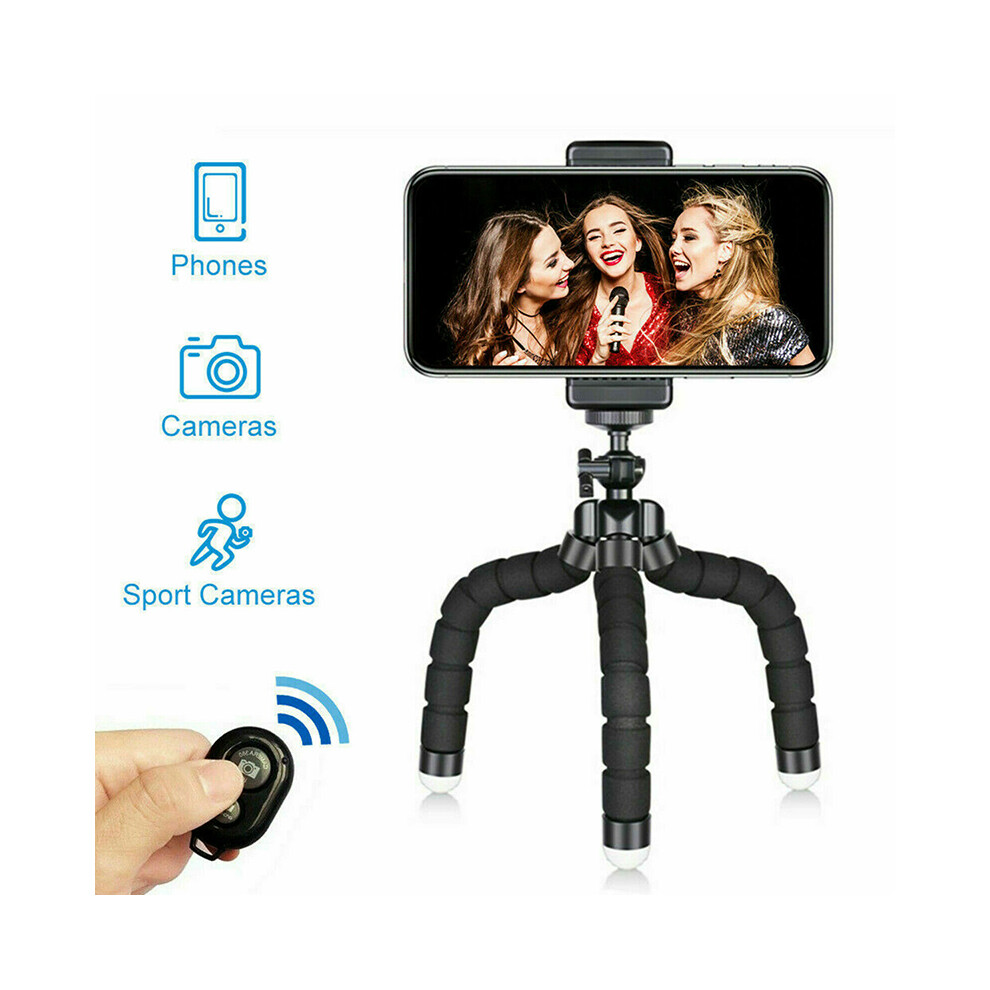 Bluetooth Wireless Tripod Mobile Phone Holder Stand Grip Universal Selfie Stick 110691348012