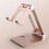 (Black) Universal Foldable Aluminum Desktop Holder Stand Bracket For iPhone iPad Tablet 6