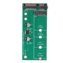 Stable Fast Transmission Speed Stable Performance NGFF M.2 to SATA Converter