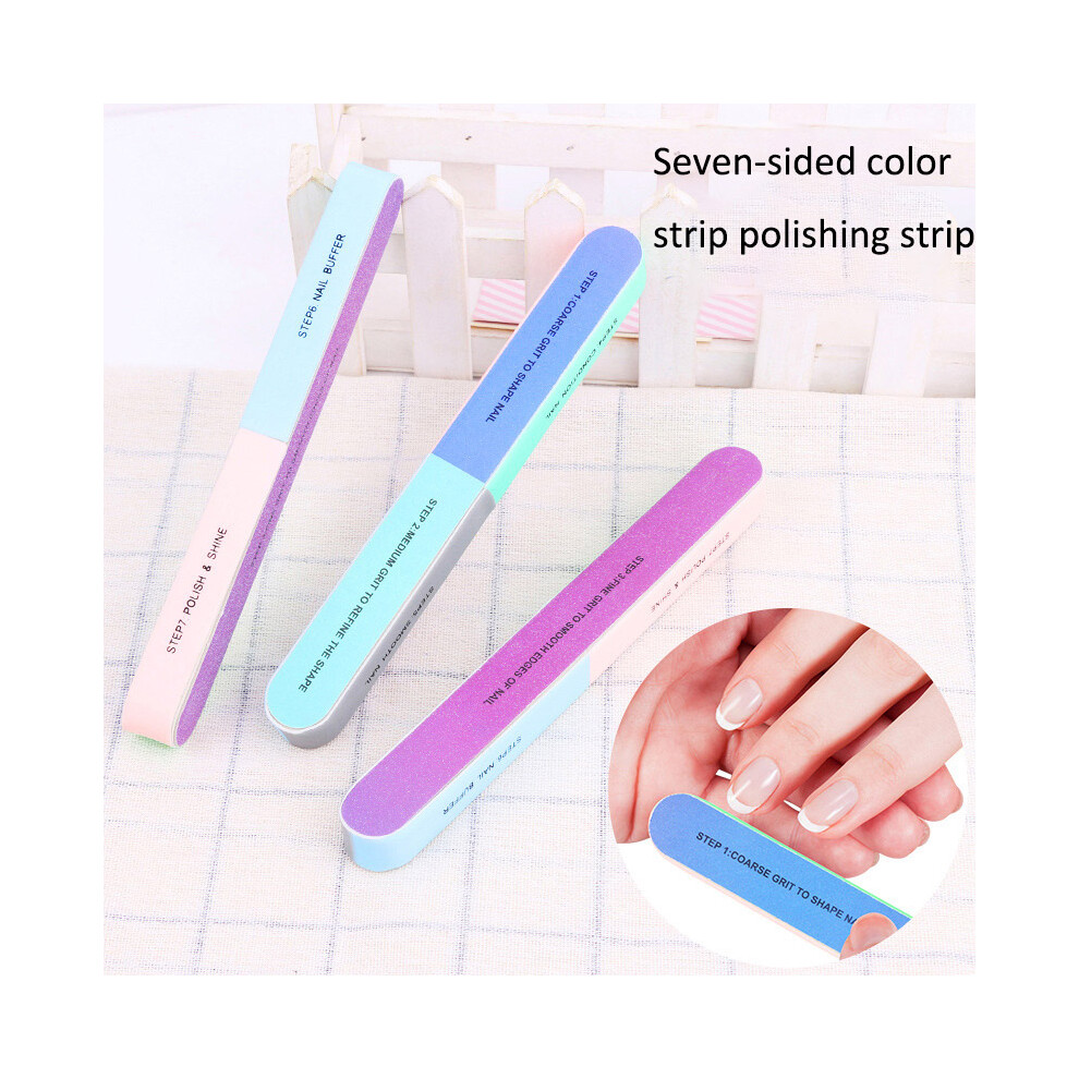 Nail File Buffer Shiner Finger Manicure Pedicure Polishing Sanding Beauty Tool