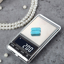 Pocket Digital Scales Jewellery Gold Electronic Mini LCD 0.1g 1000g Weighing Balance