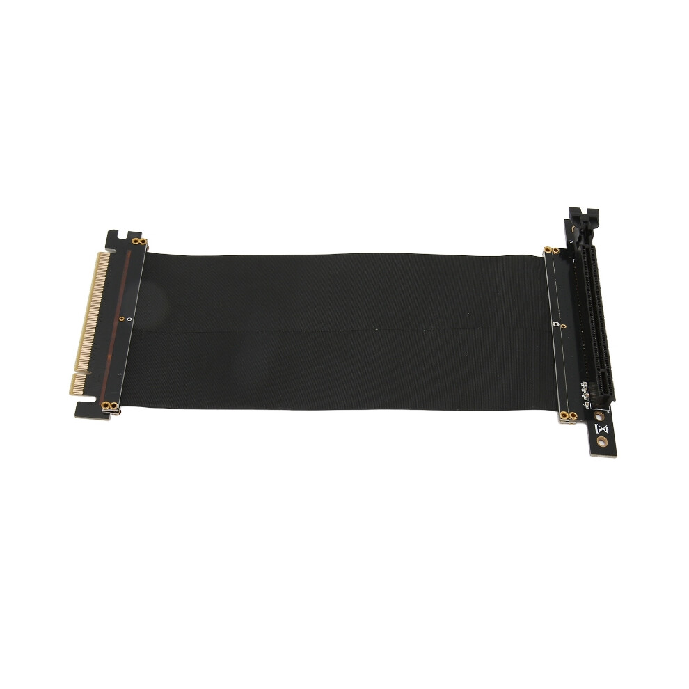 Pcie 3.0 X16 Extender Right Angle Emi Shielding Gpu Extension Cable For Computer 110691355072