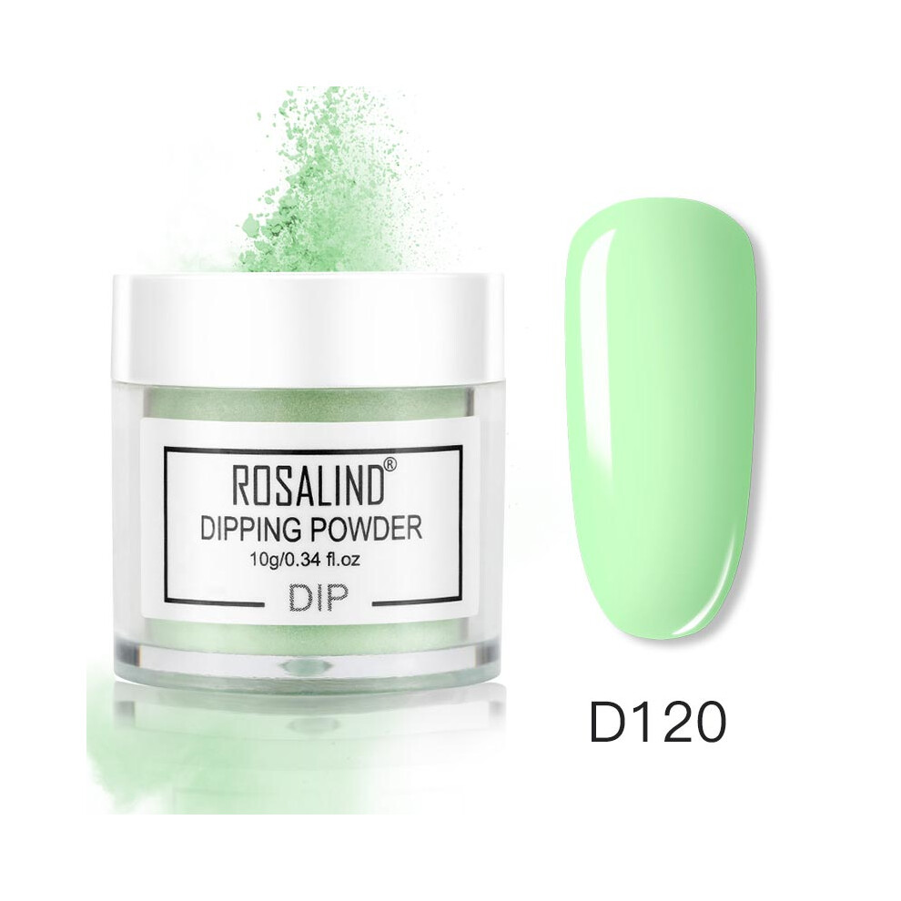 (D120) ROSALIND Nail Art Polish French Gradient Dipping Powder Manicure Glitter Pigment