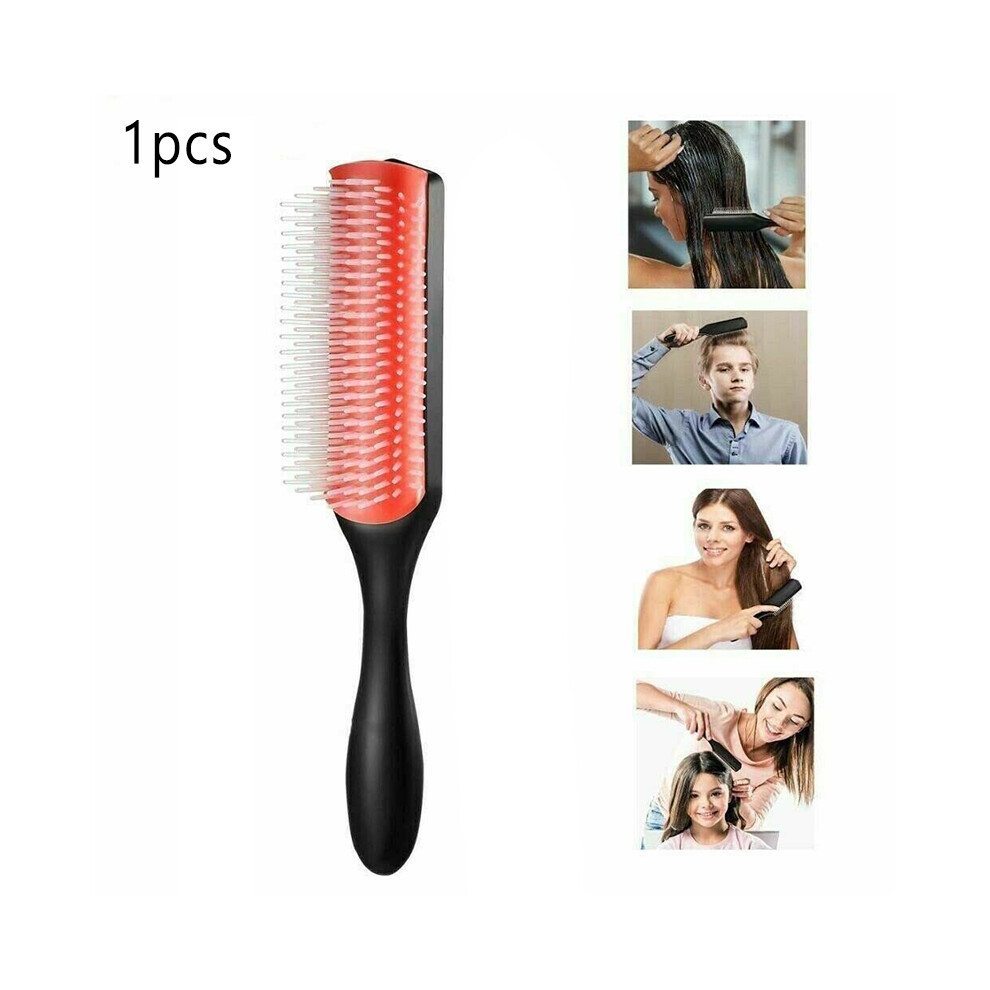 Unisex Denman Styling Classic Hair Brush Hairbrush D3 Medium (9 Row)