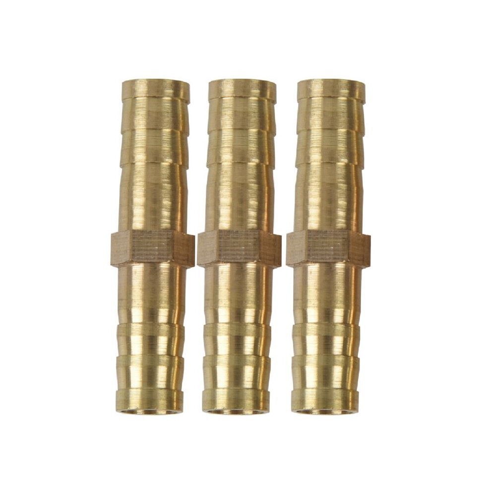 30Pcs 8Mm Inner Dia Air Gas Straight Hose Pipe Barb Coupler Gold 6033566114588