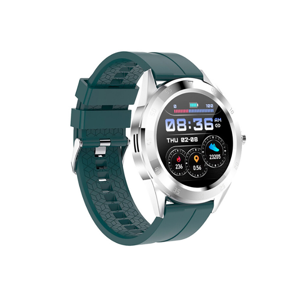 (Green) Waterproof Bluetooth Smart Watch Heart Rate Monitor Health Tracker For Ios Android Green 110691345714