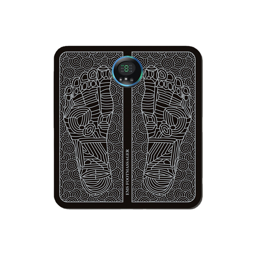 (Charge number display) Intelligent Ems Massage Cushion Plantar Pulse Physiotherapy Foot Cushion Micro-current Foot Reflexology Usb Charging Type