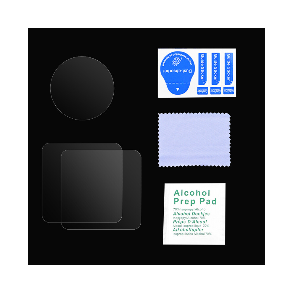 (1Pc Lens Film+1Pc Front Screen Film) Tempered Glass Film Lens Protective Films For Dji Action 2 Dual-Screen Camera 110691471789