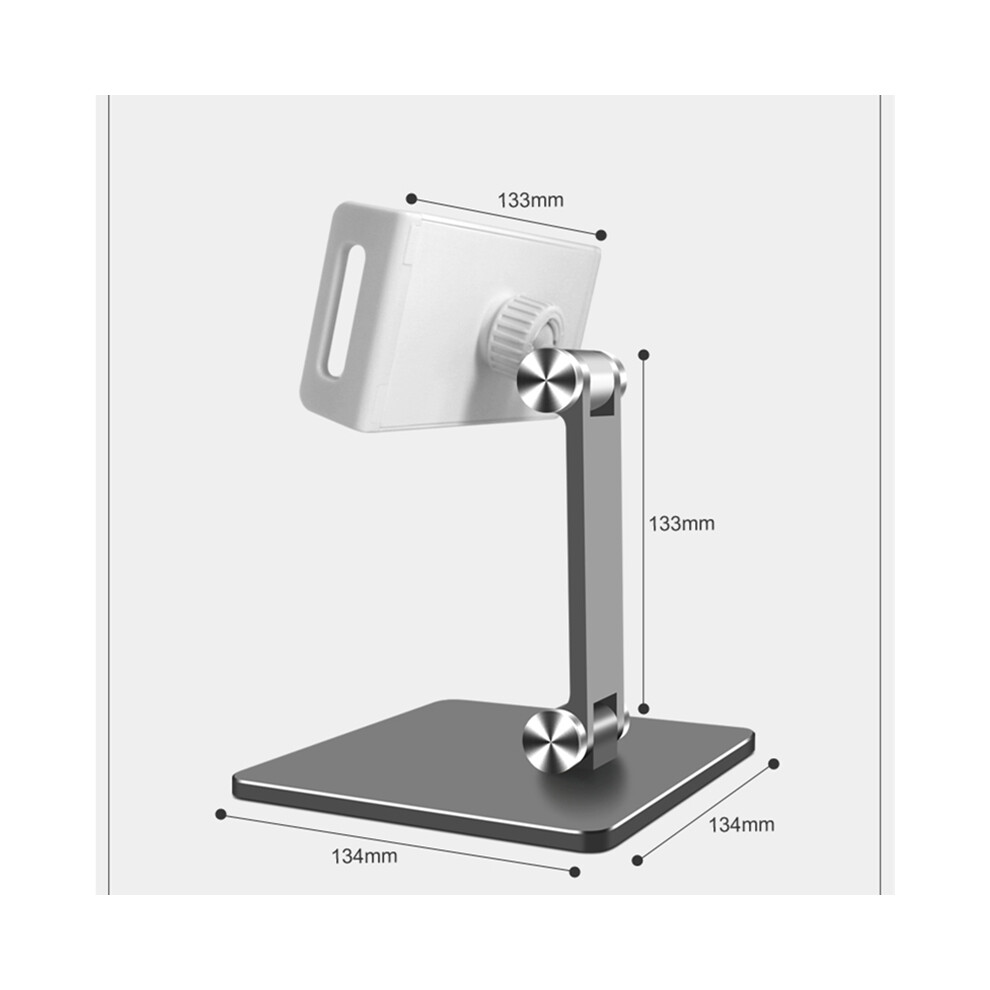 (Gray) Desktop Holder Tablet Stand For Ipad Pro Foldable Adjustable Height Angle Phone Holder For Xiaomi Iphone Gray 110691353696